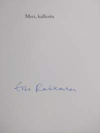 Meri, kallioita (signeerattu)