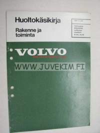 Volvo Huoltokäsikirja osa 2 (24) Rakenne ja toiminta Polttonestejärjestelmä, suihkutusmoottorit B 21E, B 27E -korjaamokirjasarjan osa
