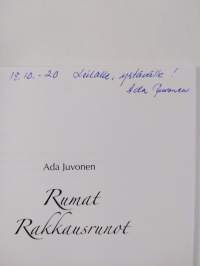 Rumat rakkausrunot (signeerattu, tekijän omiste)