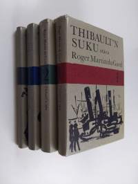 Thibault&#039;n suku 1-4 : Harmaakantinen vihko ; Kasvatuslaitos ; Kaunis vuodenaika ; Antoinen potilaat ; La sorrelina ; Isän kuolema