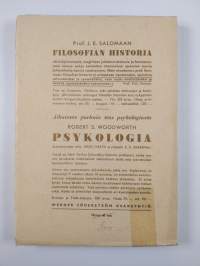 Ajatus 9 : Suomen filosofisen yhdistyksen vuosikirja 1938