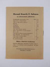 &quot;Muistakaa Lootin vaimoa!&quot; : saarna ev. lut. nuorten nuorisopäivillä Lutherin kirkossa 6.3.1946