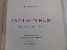 Skolminnen från Åbo 1841-1852