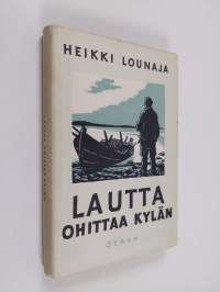 Lautta ohittaa kylän