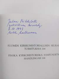 Luterilaisten yhteyttä rautaesiripun laskeutuessa : luterilainen yhteysliike ja Itä-Euroopan luterilaiset vähemmistökirkot 1945-1950 (signeerattu, tekijän omiste)