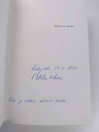 Elämä on matka (signeerattu)