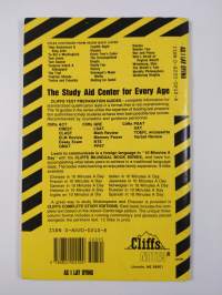 CliffsNotes on Faulkner&#039;s As I Lay Dying