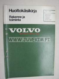 Volvo Huoltokäsikirja osa 2 (24) Rakenne ja toiminta Polttonestejärjestelmä, suihkutusmoottorit B 21E, B 27E -korjaamokirjasarjan osa