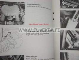 Volvo Huoltokäsikirja osa 4 (44) Korjaus ja huolto / Täydennysosa Automaattivaihteisto BW 55 -korjaamokirjasarjan osa
