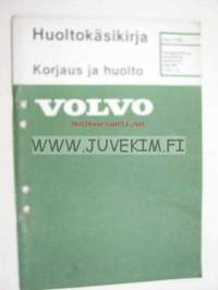 Volvo Huoltokäsikirja osa 4 (46) Korjaus ja huoltoVetopyörästö ja takapyörien laakerointi 340 MT 1979-19.. -korjaamokirjasarjan osa