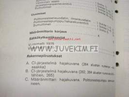 Volvo Huoltokäsikirja osa 2 (24) Polttonestejärjestelmä, suihkutusmoottorit B27E -korjaamokirjasarjan osa