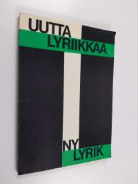 Ny lyrik = Uutta lyriikkaa