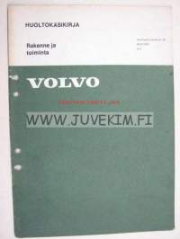 Volvo Huoltokäsikirja Rakenne ja toiminta osa 2 (paitsi ryhmät 23, 24) Moottori B 21 -korjaamokirjasarjan osa -korjaamokirjasarjan osa