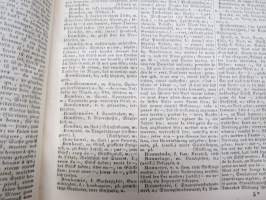 Nouveau Dictionnaire francais-allemand et allemand-francais - Neues Wörterbuch der französischen und deutschen Sprache, 1849