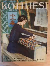 Kotiliesi N:o 5 maaliskuu I 1933. Kansikuva Rudolf Koivu