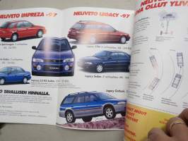 Subaru yliveto AWD neliveto 1997 mallisto -myyntiesite