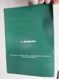 Subaru Legacy -myyntiesite