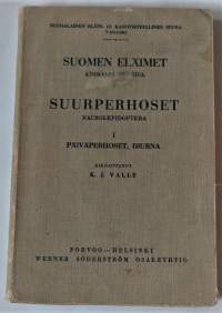 Suomen eläimet  Animalia Fennica 2  suurperhoset, macrolepidoptera I, päiväperhoset, diurna