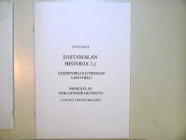 Sastamalan historia 1,2. Esihistorian liiteosa + lisävihko+ liitekartta