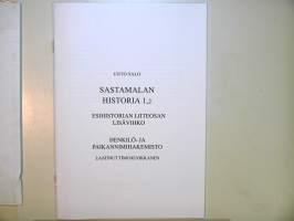 Sastamalan historia 1,2. Esihistorian liiteosa + lisävihko+ liitekartta