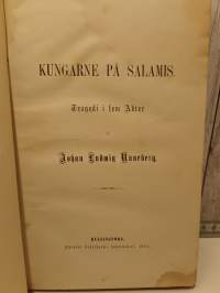 Kungarne på Salamis, tragedi i fem akter