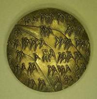 Finlandia Hiihto 15 vuotta v.1988. (Mitali, mitalitaide)