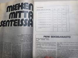 Novelli 1972 nr 6, Miehen mitta senteissä?, Tekeekö huume hulluksi?, kertomuksia, Pussycat-sarjakuva, ym. -ajanvietelehti