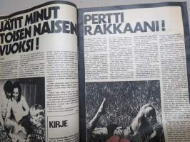 Novelli 1972 nr 6, Miehen mitta senteissä?, Tekeekö huume hulluksi?, kertomuksia, Pussycat-sarjakuva, ym. -ajanvietelehti
