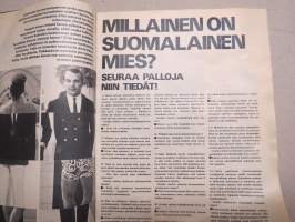 Novelli 1972 nr 6, Miehen mitta senteissä?, Tekeekö huume hulluksi?, kertomuksia, Pussycat-sarjakuva, ym. -ajanvietelehti