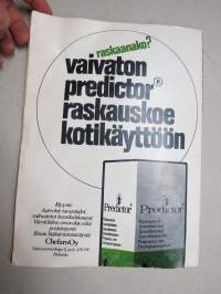 Novelli 1972 nr 6, Miehen mitta senteissä?, Tekeekö huume hulluksi?, kertomuksia, Pussycat-sarjakuva, ym. -ajanvietelehti