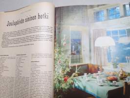 Kotiliesi 1966 nr 24 Joulunumero , Elämä on minut siunannut, Karen Blixen, Kotilieden neljäs palkintokeittiö,  Hilppa Jäntti Helsinki, Kellojen taika...