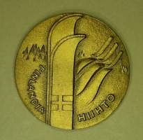 Finlandia Hiihto Hollola v. 1984. (Mitali, mitalitaide)