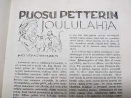 Maailman Joulu 1953 - Arvi A. Karisto Oy joululehti, kirjoituksia ja kuvituksia mm. Unto Karri, Aili Somersalo, Etti Joutsen, Aimo Tukiainen haastattelu, ym.