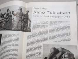 Maailman Joulu 1953 - Arvi A. Karisto Oy joululehti, kirjoituksia ja kuvituksia mm. Unto Karri, Aili Somersalo, Etti Joutsen, Aimo Tukiainen haastattelu, ym.