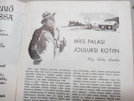 Maailman Joulu 1953 - Arvi A. Karisto Oy joululehti, kirjoituksia ja kuvituksia mm. Unto Karri, Aili Somersalo, Etti Joutsen, Aimo Tukiainen haastattelu, ym.