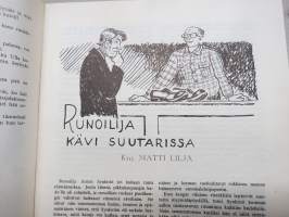 Maailman Joulu 1953 - Arvi A. Karisto Oy joululehti, kirjoituksia ja kuvituksia mm. Unto Karri, Aili Somersalo, Etti Joutsen, Aimo Tukiainen haastattelu, ym.