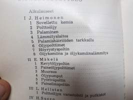 Öljylämmityslaitosten asennus ja huolto