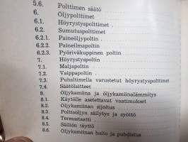Öljylämmityslaitosten asennus ja huolto