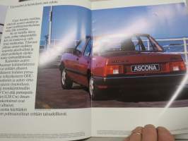 Opel Ascona 1982? -myyntiesite / sales brochure