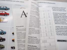 Opel Ascona 1982? -myyntiesite / sales brochure