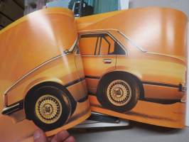 Opel Rekord 1977/78? -myyntiesite, ruotsinkielinen / sales brochure
