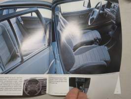Volkswagen Jetta 1986 -myyntiesite / brochure