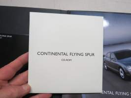 Bentley Continental Flying Spur -esittelykirja kansiossa