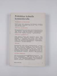 Asevelisosialismista kansanrintamaan : Politiikkaa kolmella kymmenluvulla