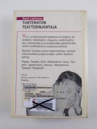 Tuntematon teatterinjohtaja kulissien takana ja edessä