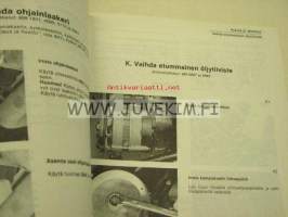 Volvo Huoltokäsikirja osa 2 (2-22) Korjaus ja huolto Moottori B14 340 1976-19.. -korjaamokirjasarjan osa