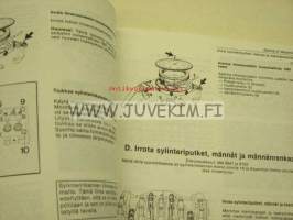 Volvo Huoltokäsikirja osa 2 (2-22) Korjaus ja huolto Moottori B14 340 1976-19.. -korjaamokirjasarjan osa