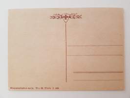 Sankarisotiemme muisto sanoin ja kuvin -mietelausein varustettuja postikortteja n:o 68-postcard