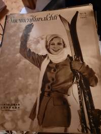 Suomen Kuvalehti 1935 nr 9 hiihtoloman alkaessa, tuntematon Huvitus, kielletyt laulujuhlat