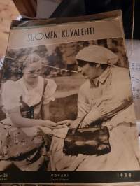 Suomen Kuvalehti 1938 nr 26 povari, unkarilaisen kansallispuvun ylösnousemus, Euroopan kiehumapiste
